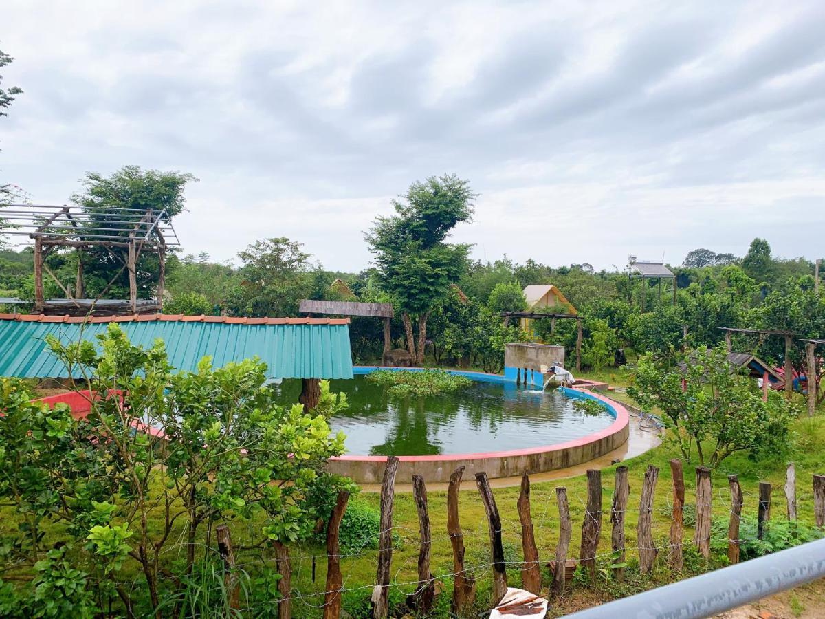 Rice Straw Green Lodge- Resort Quan Tom Exterior photo