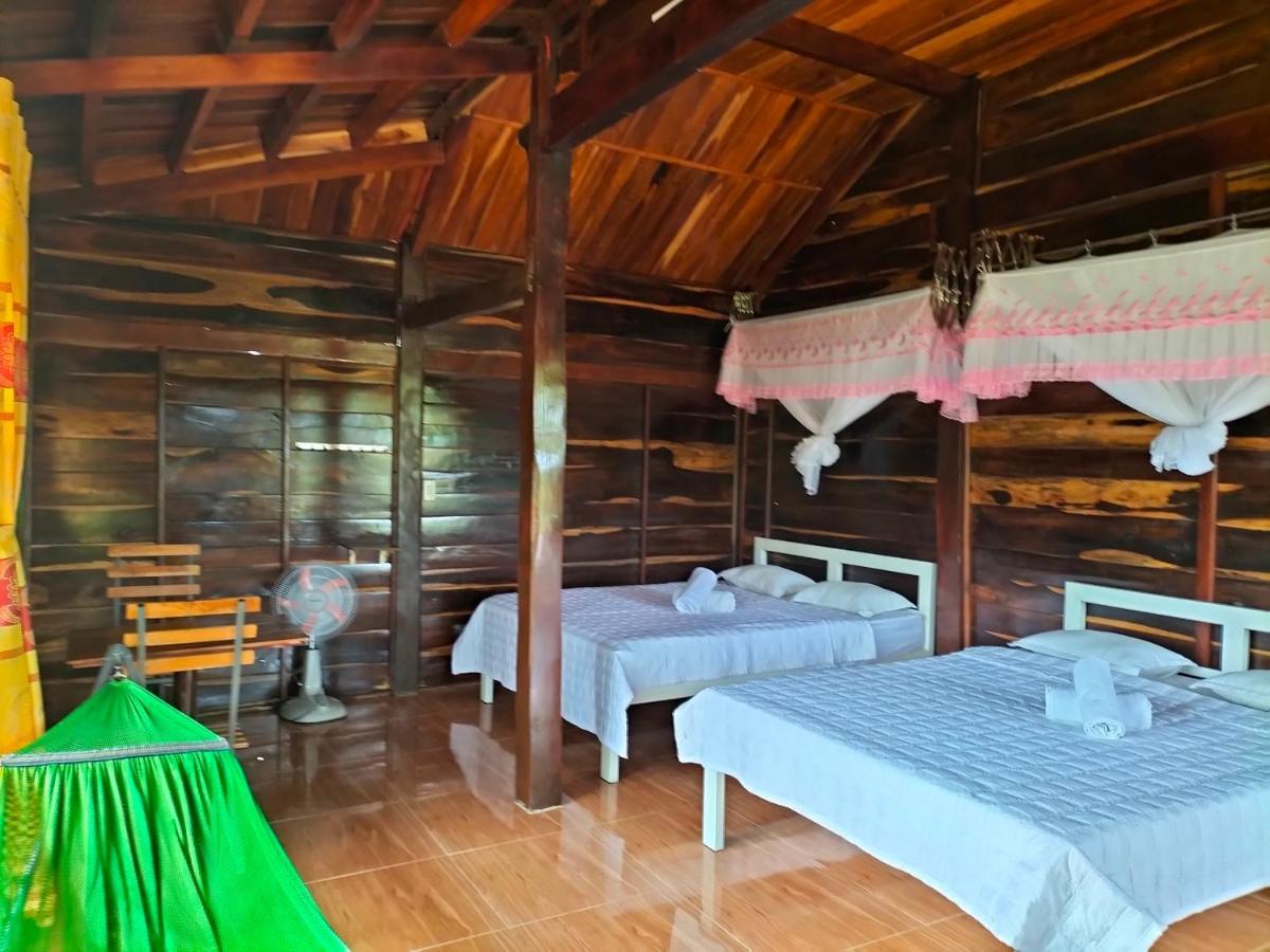 Rice Straw Green Lodge- Resort Quan Tom Exterior photo
