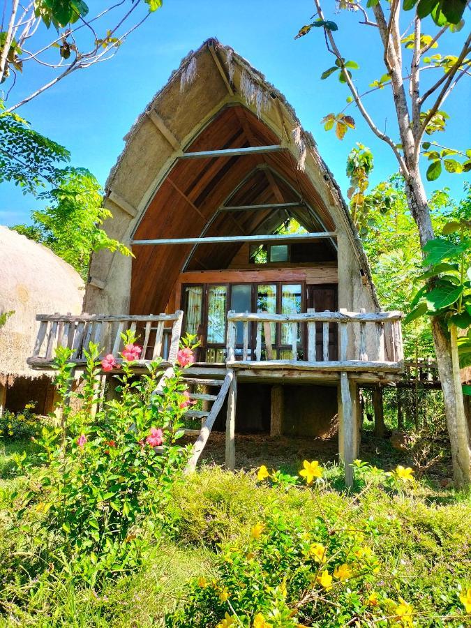 Rice Straw Green Lodge- Resort Quan Tom Exterior photo