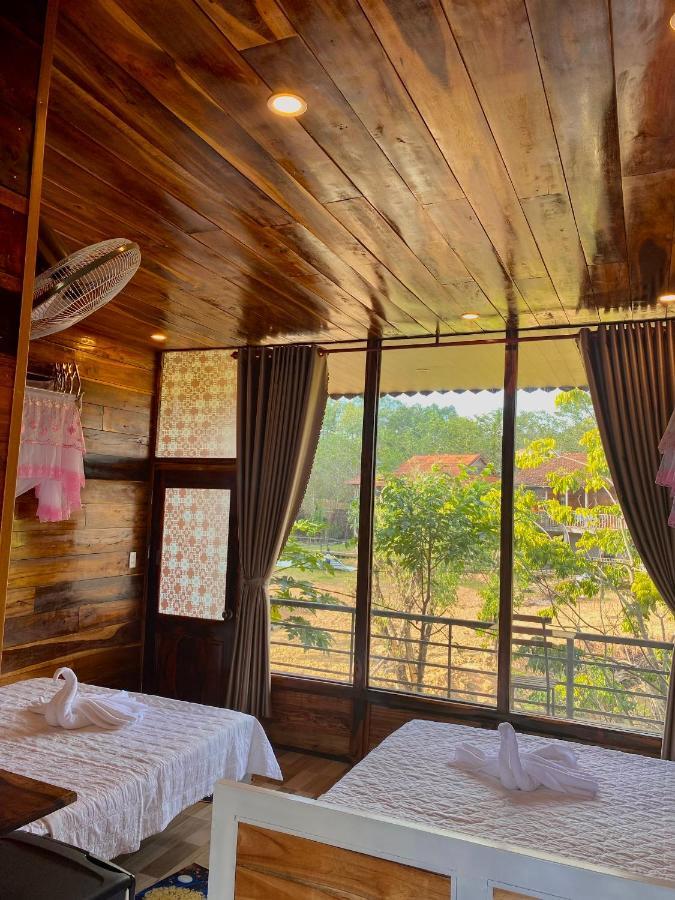 Rice Straw Green Lodge- Resort Quan Tom Exterior photo