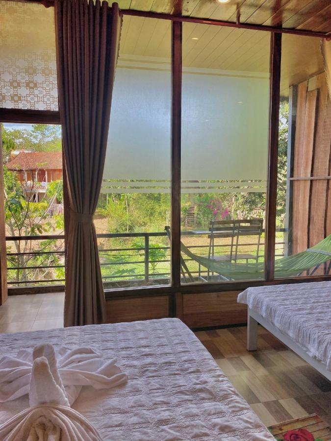 Rice Straw Green Lodge- Resort Quan Tom Exterior photo