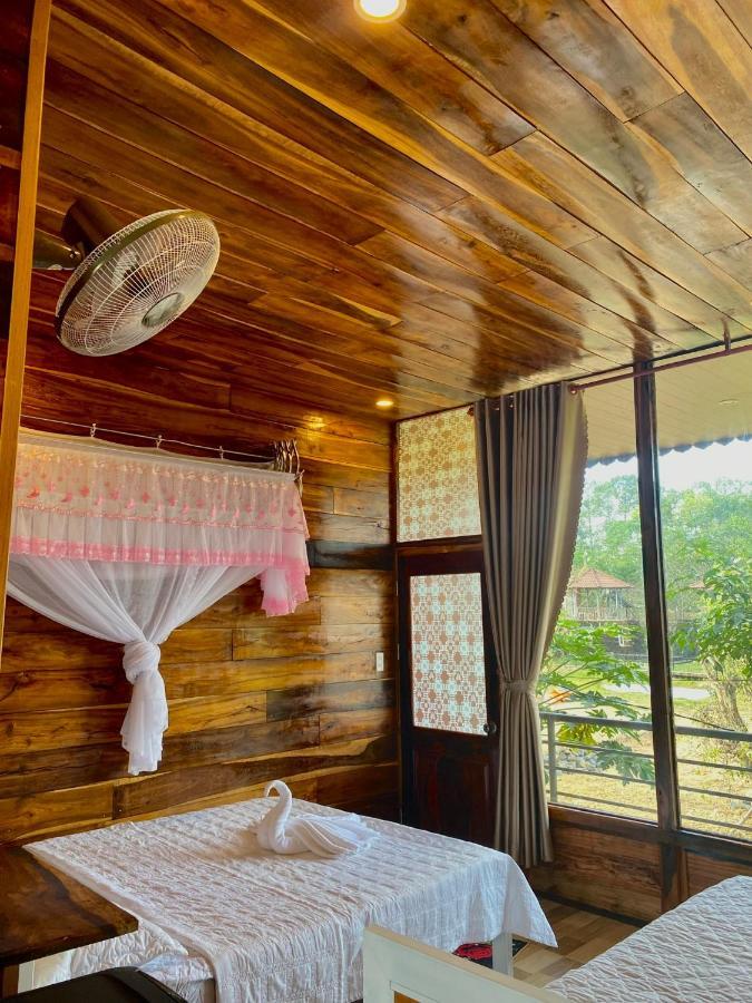 Rice Straw Green Lodge- Resort Quan Tom Exterior photo